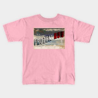 Frozen Run Postcard Kids T-Shirt